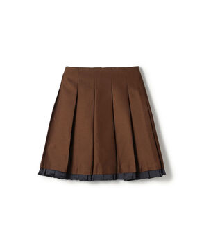 SHUSHU/TONG Lace Wide Pleat SK プリーツスカート