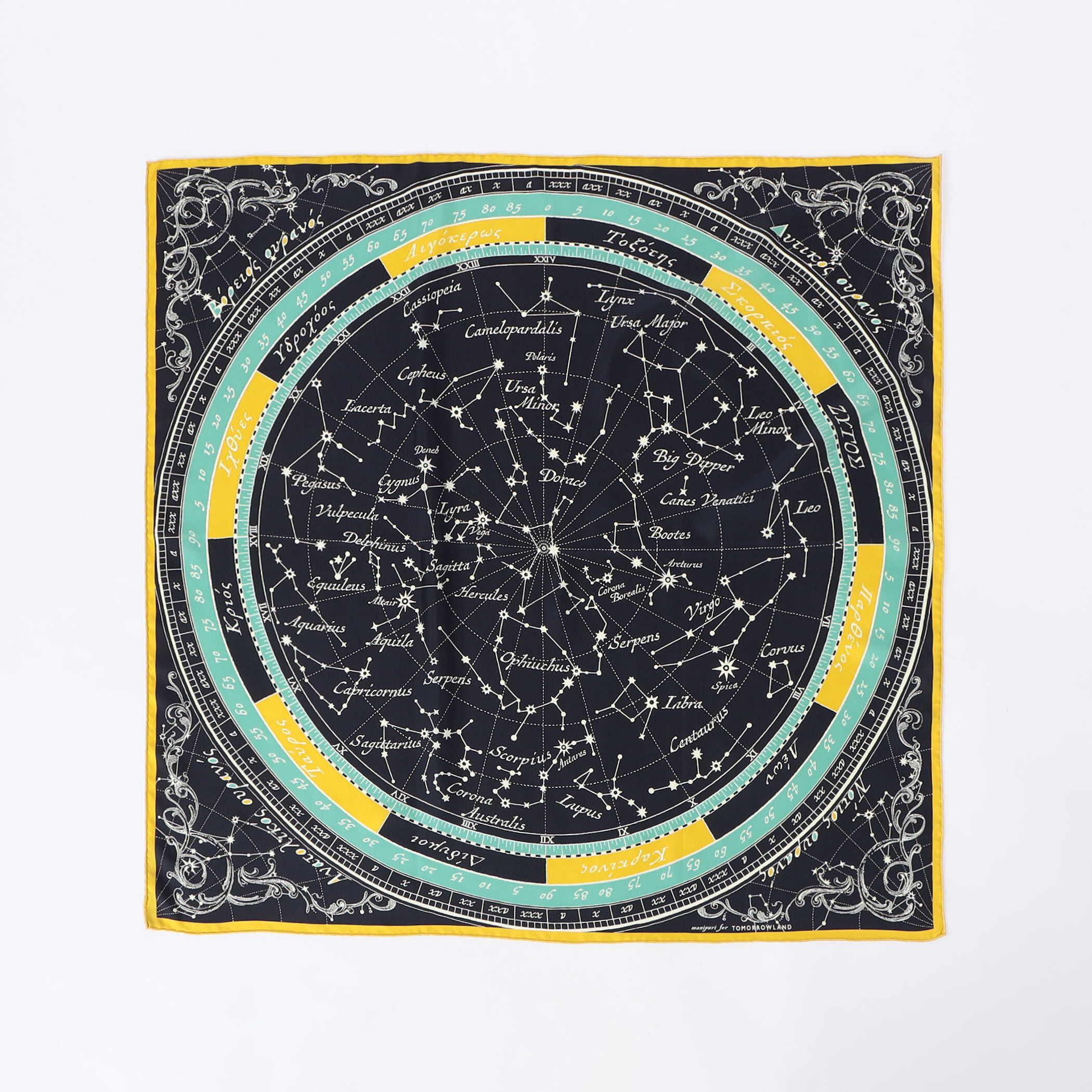 別注】manipuri STAR MAP シルクスカーフ｜トゥモローランド 公式サイト