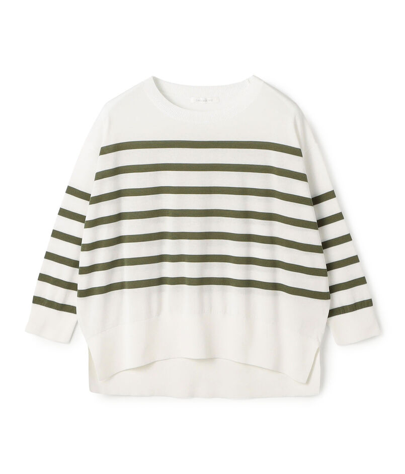 プレーンコットン クルーネックプルオーバー