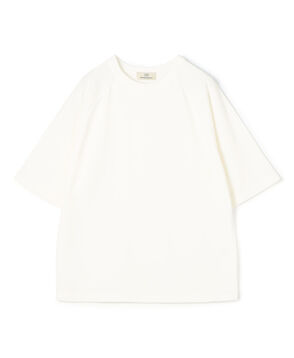 コットンポリエステル クルーネックプルオーバー