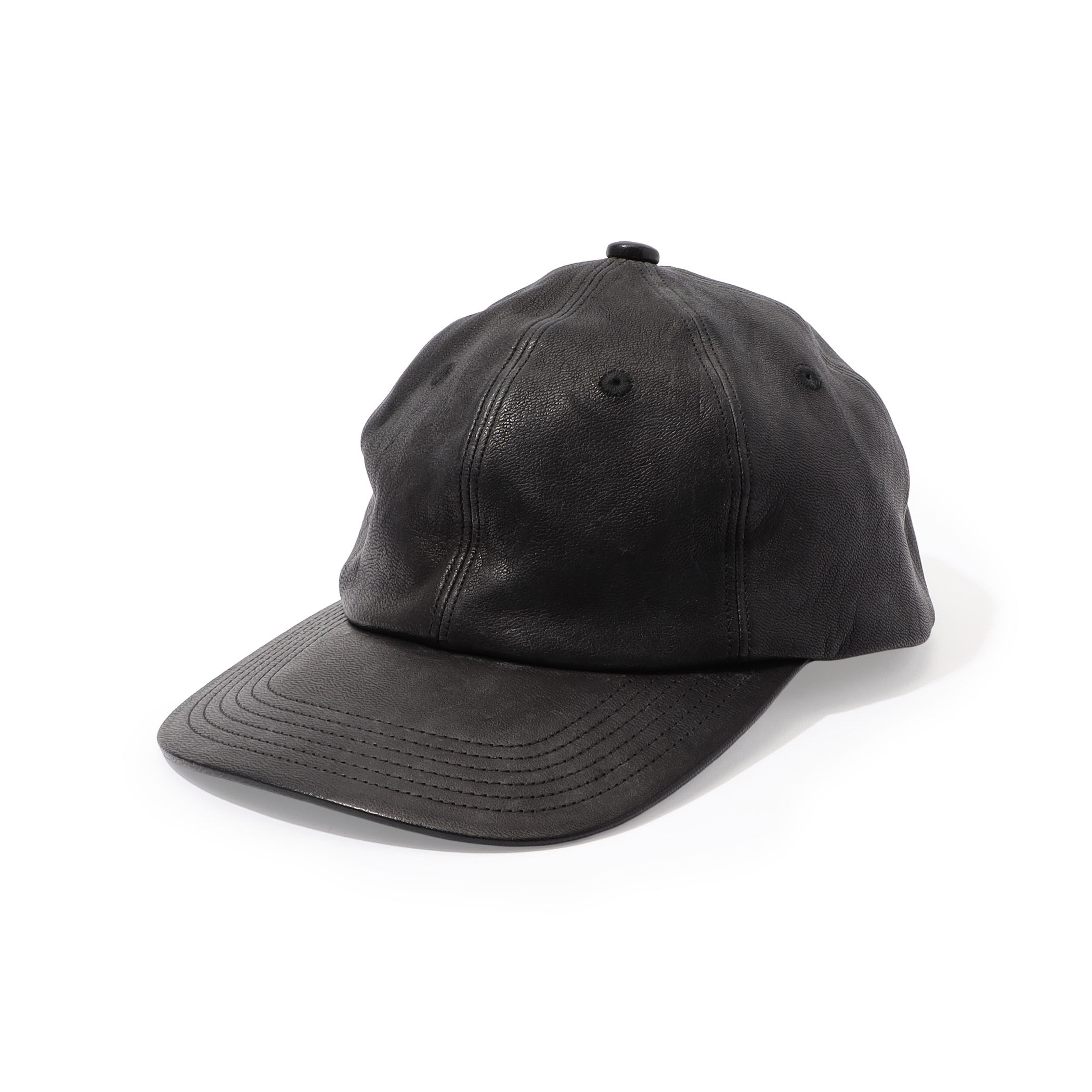 タイムレス　キャップ KIJIMA TAKAYUKI DEERSKIN 6PANEL ディアレザーキャップ