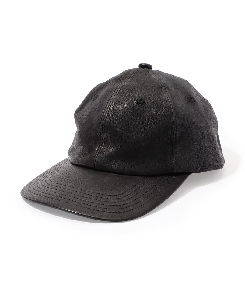KIJIMA TAKAYUKI DEERSKIN 6PANEL ディアレザーキャップ