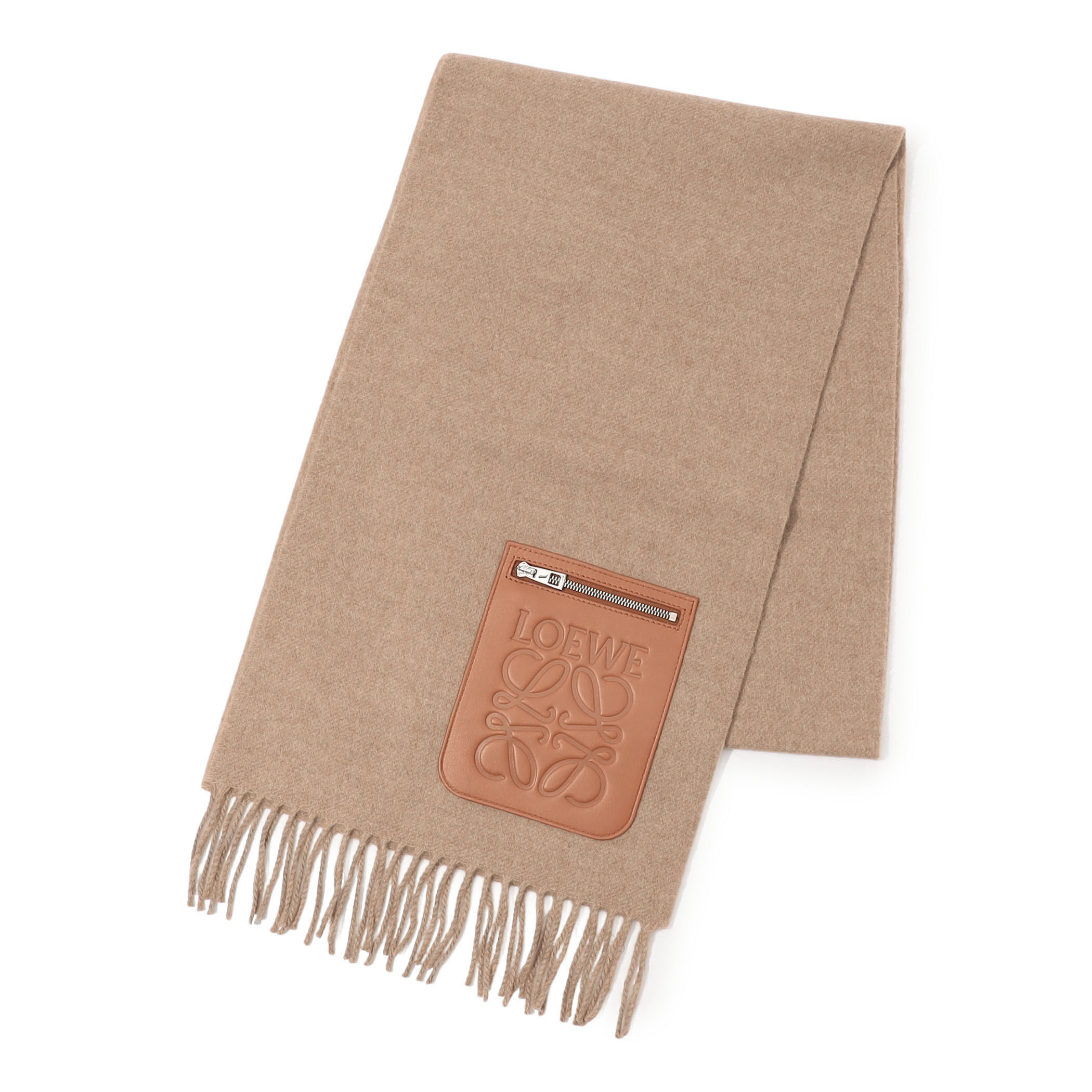 【売り切り価格】LOEWE カシミヤマフラー LOEWE 28X180 SCARF ウールカシミヤマフラー｜トゥモローランド