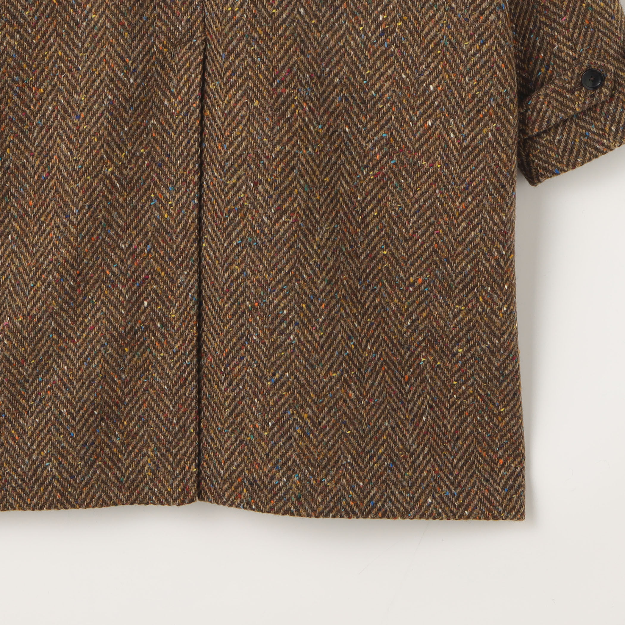 ドネガルツイード ドルマンスリーブ ステンカラーコート MAGEE