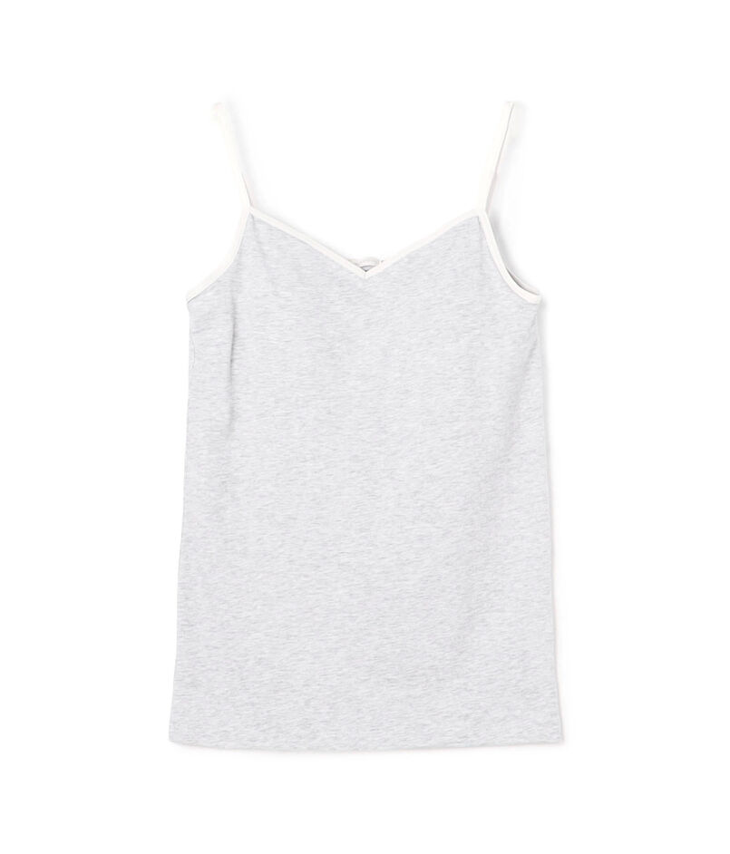 スビンコットン カップ付きキャミソール
