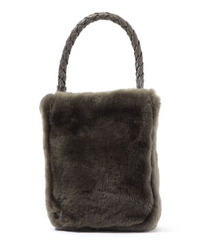 FALORNI FUR SHOULDER バッグ