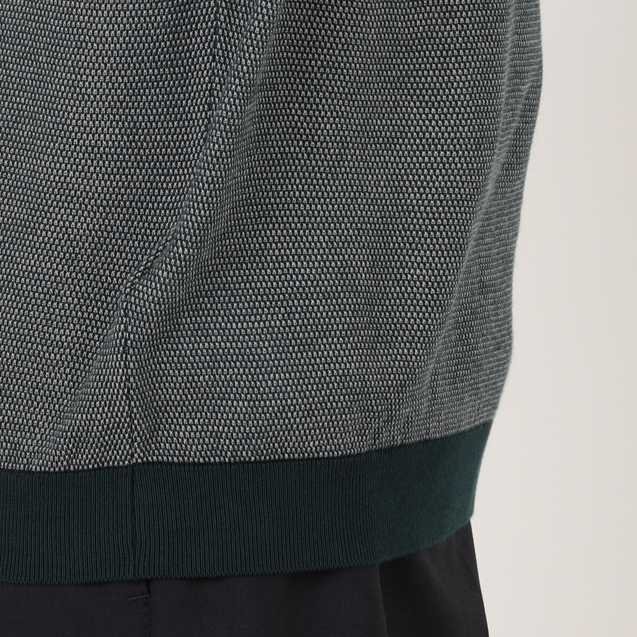 別注】JOHN SMEDLEY 30Gハニカム編み ニットポロ ISIS