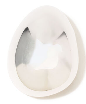 JAMIRAY EGG SCULPTURE シルバーブローチ