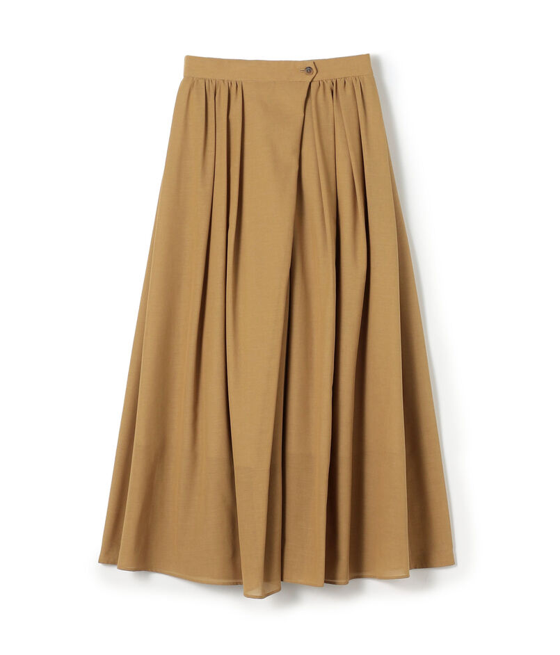 クリスピーシアーボイル フレアキュロットパンツ