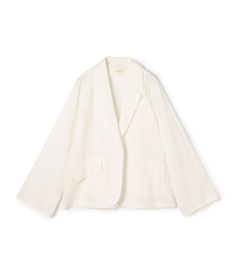 コットンシルクタイプライター リラックスジャケット