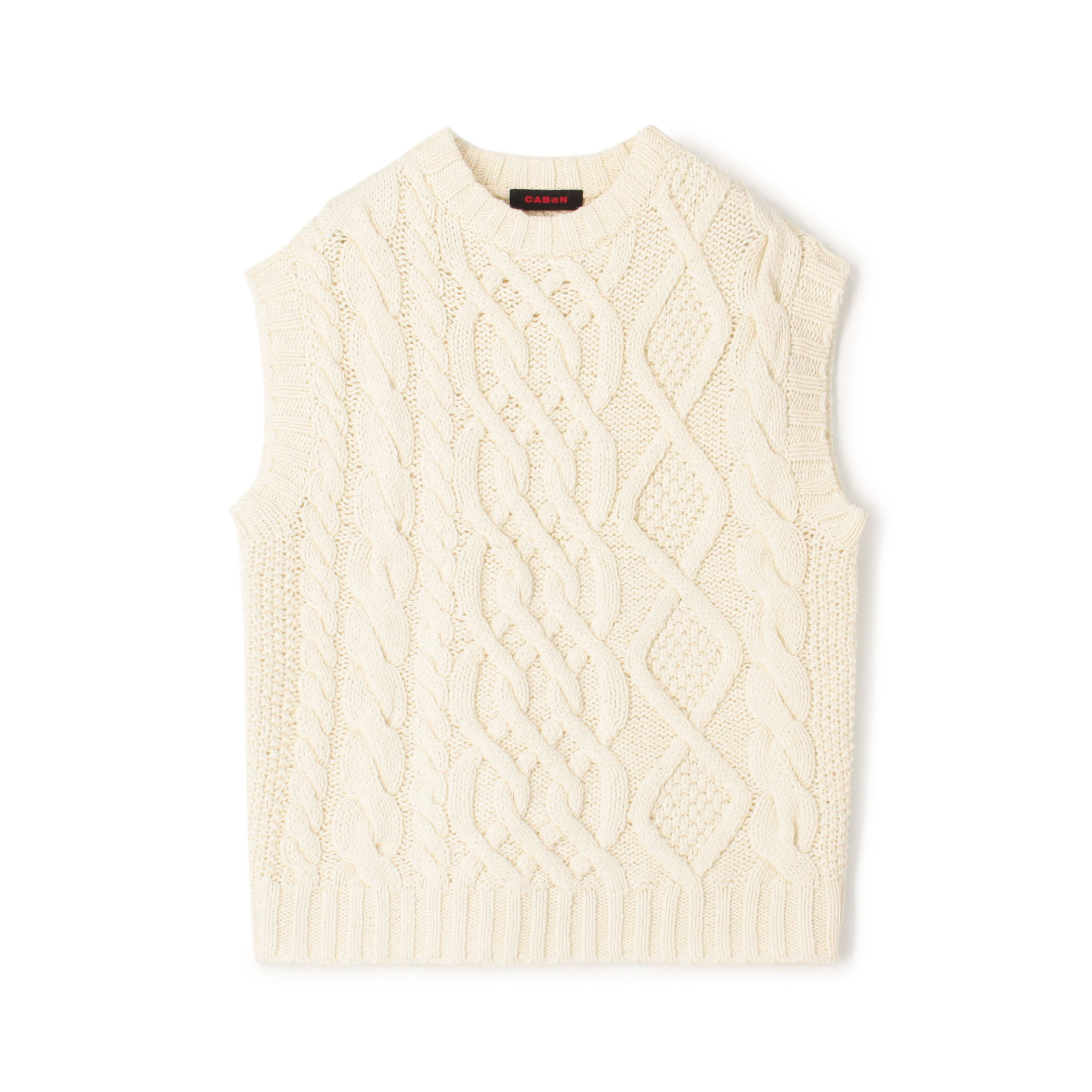 キャバン CABaN ベスト キャバン フリンジベスト CABaN CABaNのニット