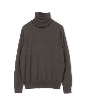 TOMORROWLAND tricot スーパーファインメリノウール タートルネック S-WOOL