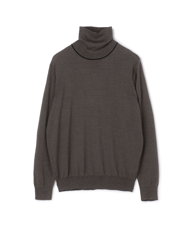 TOMORROWLAND tricot スーパーファインメリノウール タートルネック S-WOOL