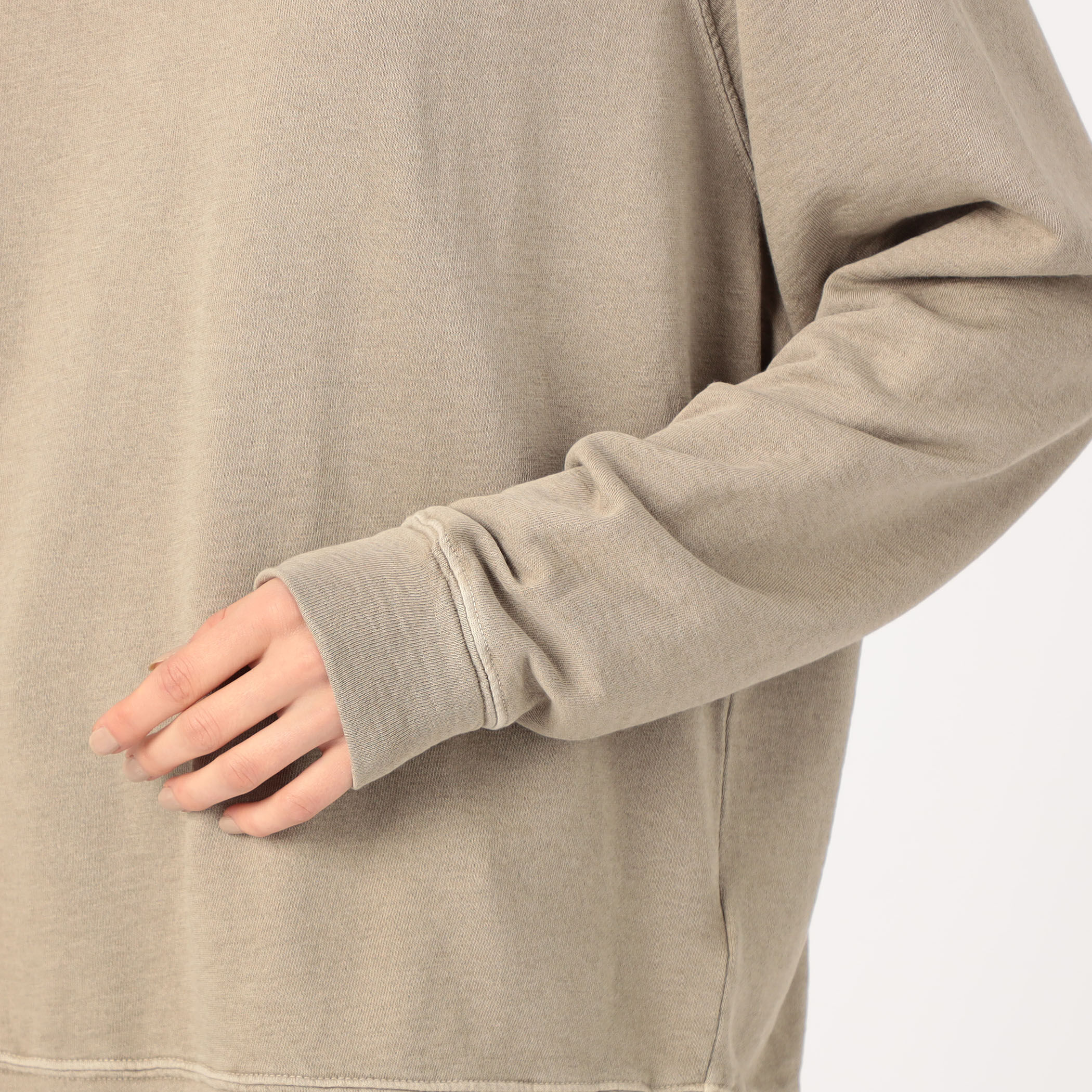 バックパイルスエット ラグランスリーブプルオーバー WXA3657