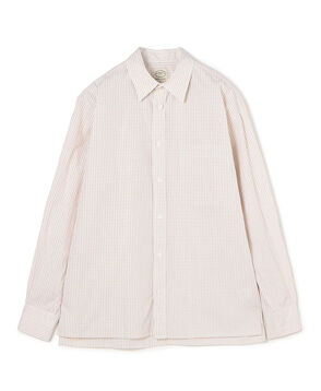 120/2コットンポプリン レギュラーカラーシャツ ALUMO