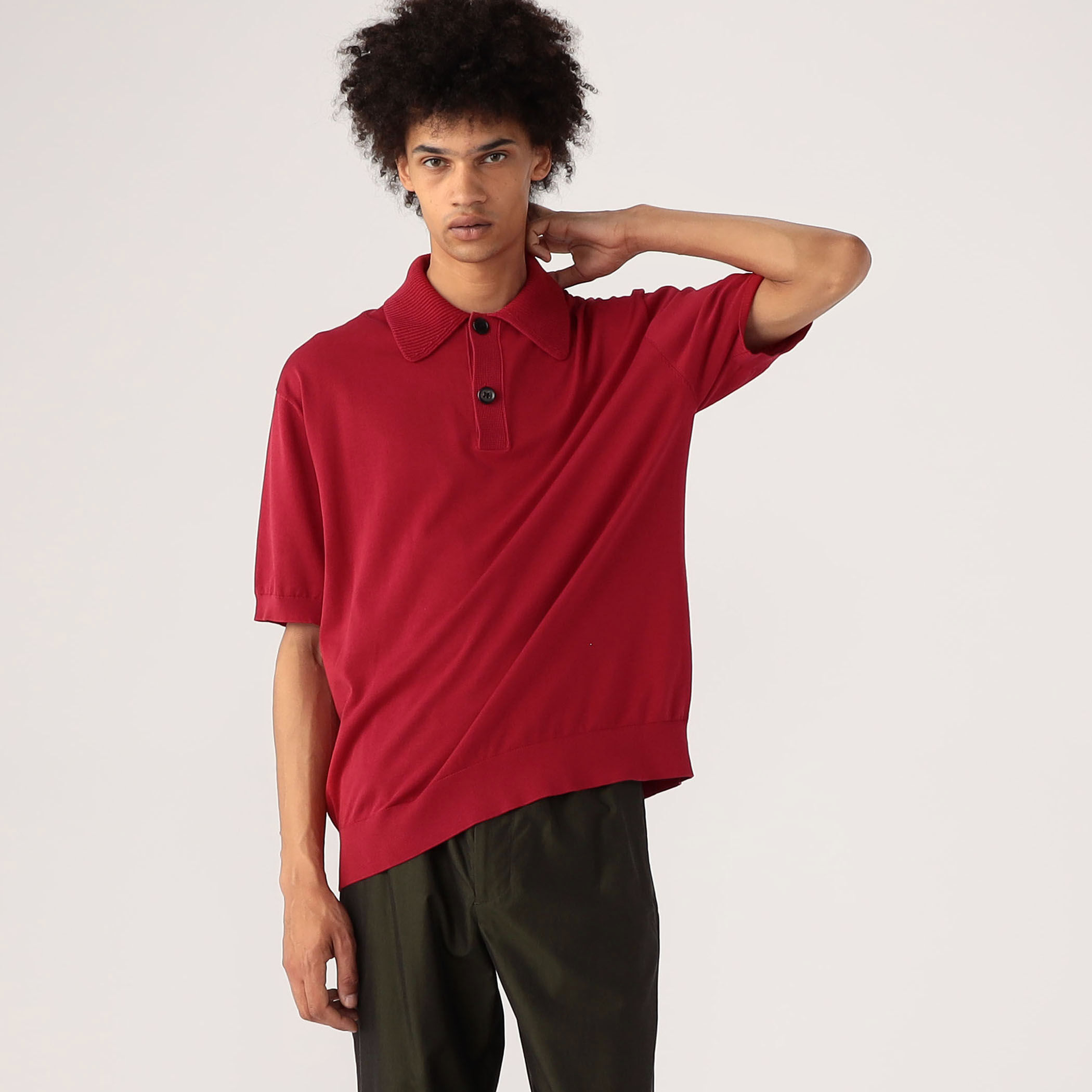 コットン ポロニットプルオーバー｜トゥモローランド 公式通販