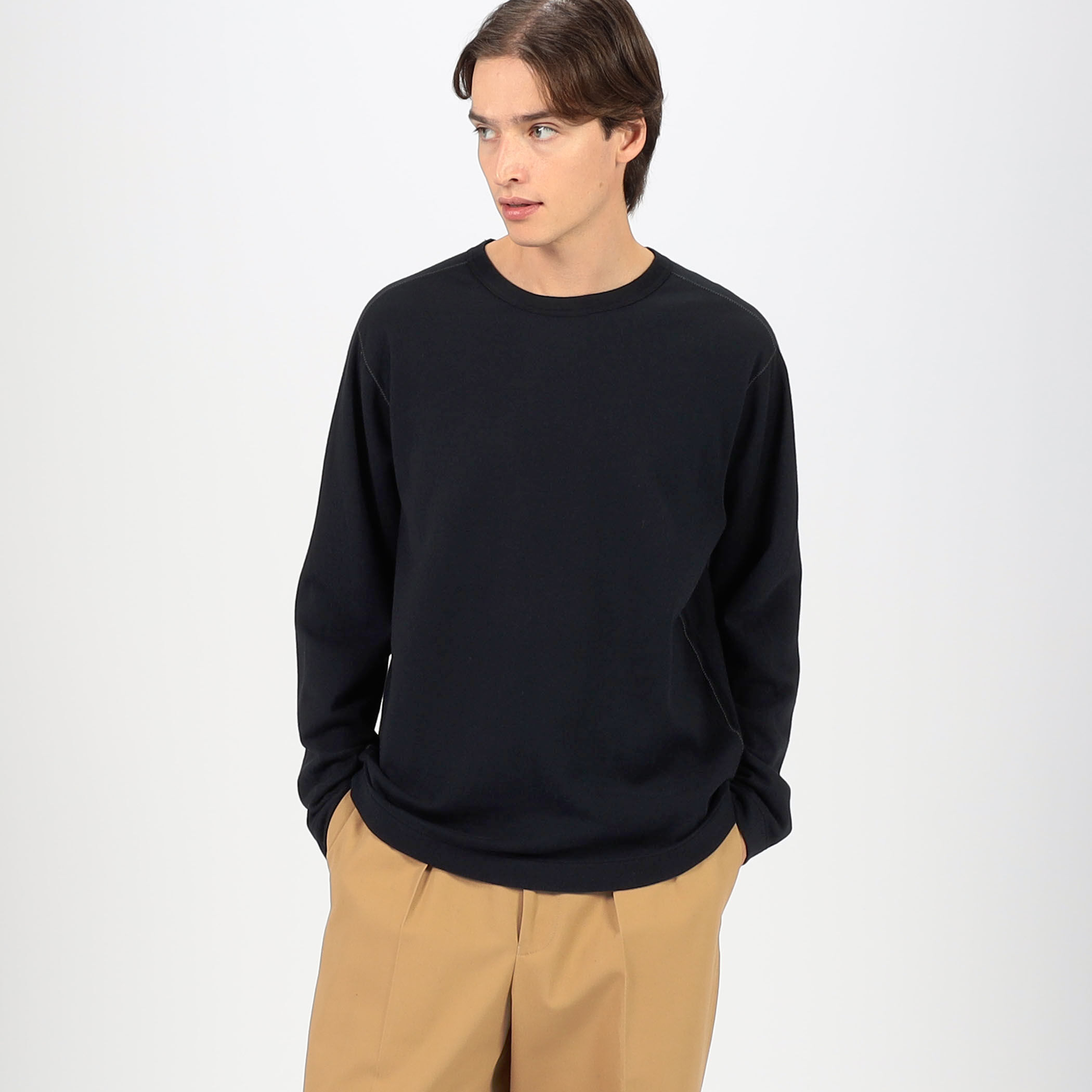 betoupe クルーネックカットソー コットン 接結 クルーネックカットソー｜トゥモローランド 公式通販