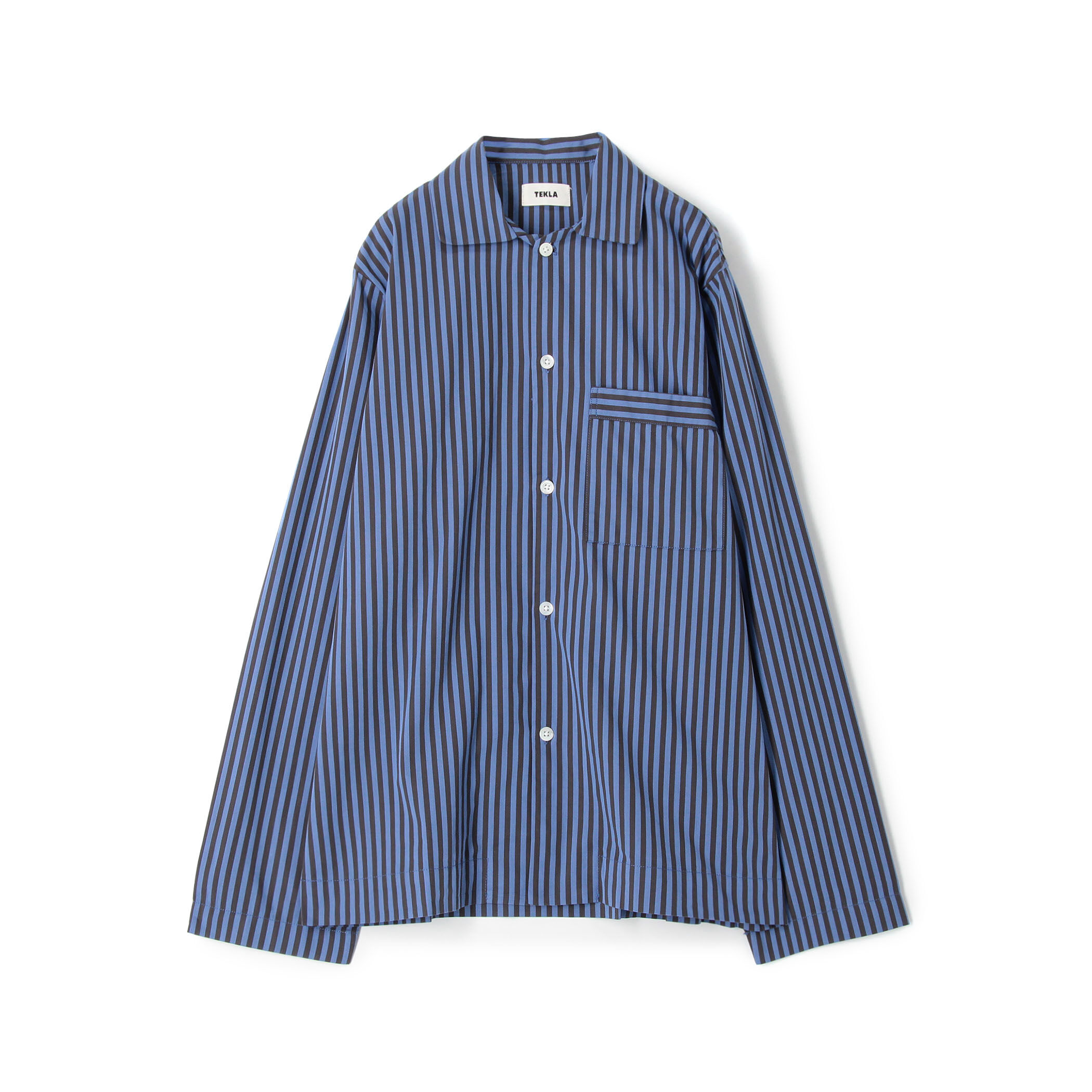 ぼ*ろ様 【TEKLA】テクラ パジャマシャツ BORO STRIPES Mサイ ぼ*ろ様 【TEKLA】テクラ パジャマシャツ BORO STRIPES Mサイ ぼ*ろ様 【