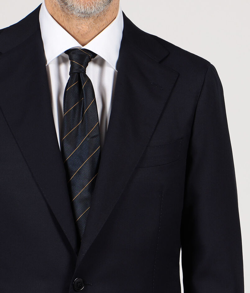 HORIZON TWILL シングルブレステッド2Bジャケット E.Zegna 