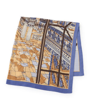 【別注】manipuri MOSAIC PALACE ウールシルク スカーフ