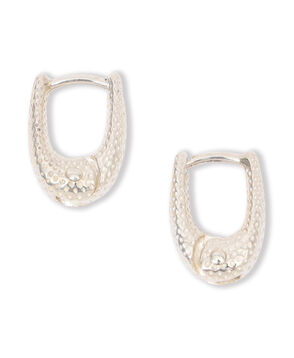 R.ALAGAN TINY DOT THIN HOOPS ピアス