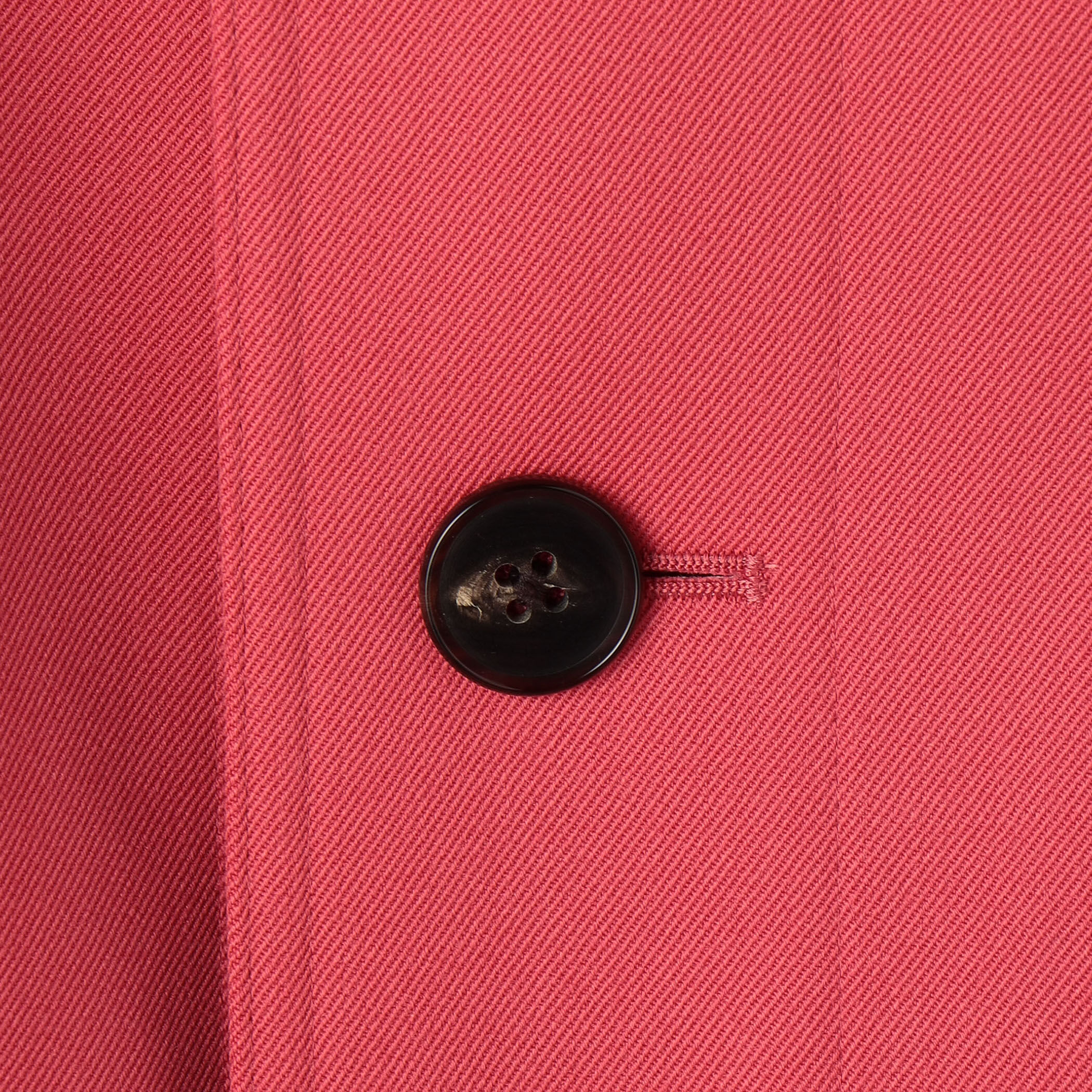 CABaN ウールギャバジン スタンドカラーコート