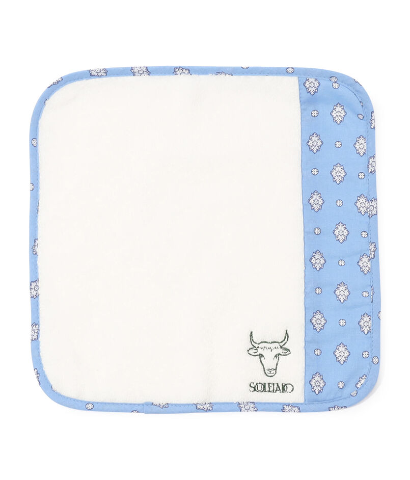 SOULEIADO プリントコンビ ハンドタオル