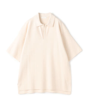 ■ミラノリブ ビッグポロプルオーバーニット