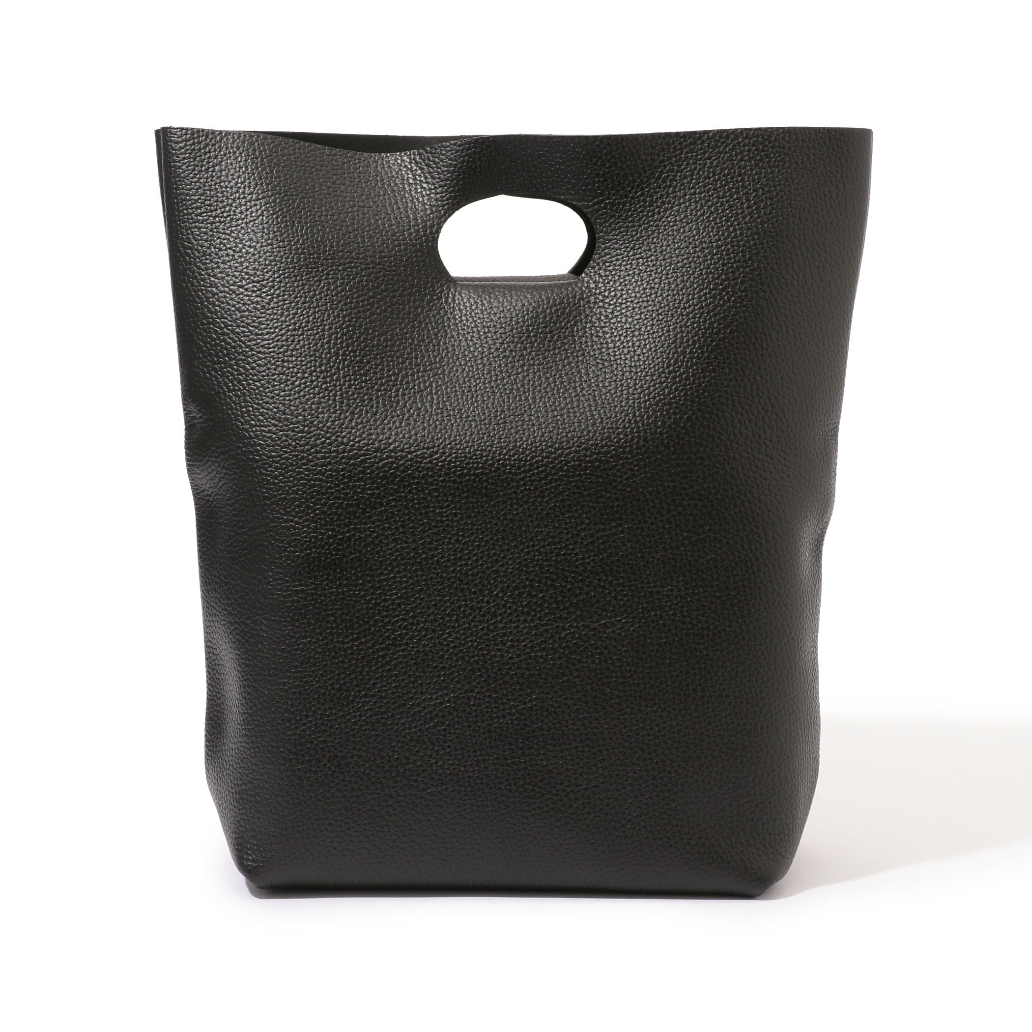 極美品　Hender Scheme not eco bag レザー　ブラック Hender Scheme not eco bag medium ブラック｜ファッション小物｜IDEE