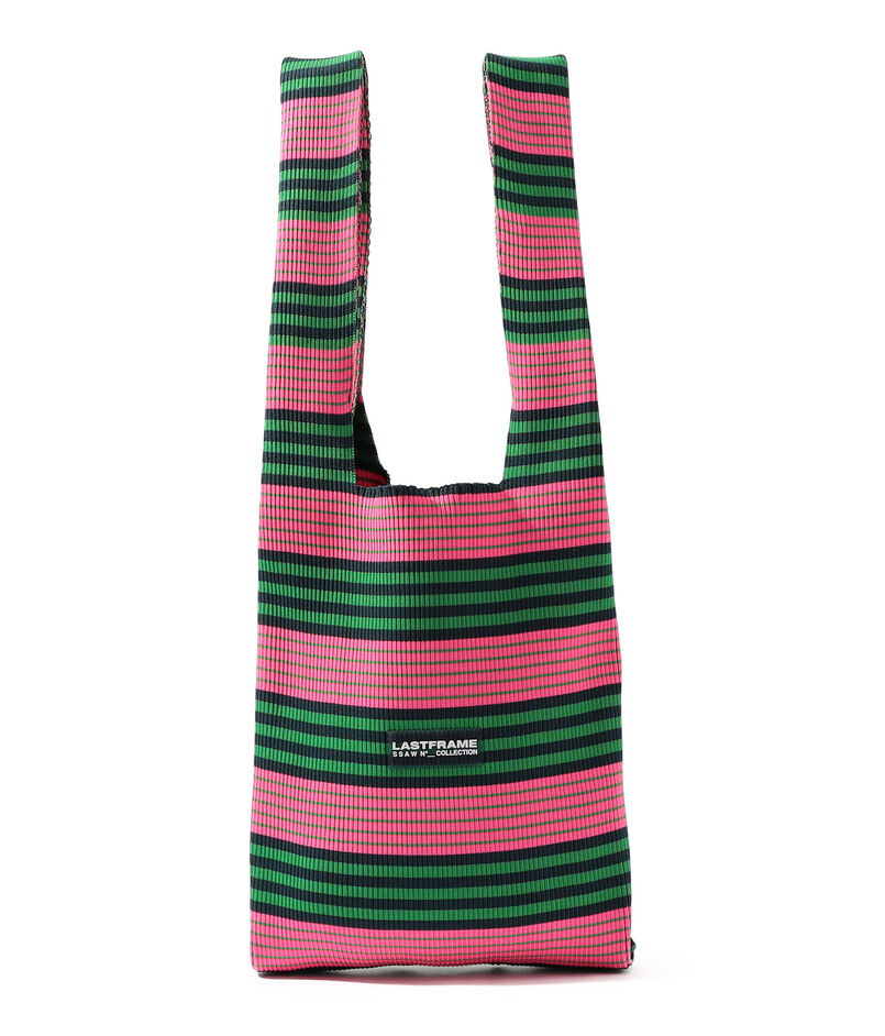 LASTFRAME MULTICOLOR STRIPE ショルダーバッグ