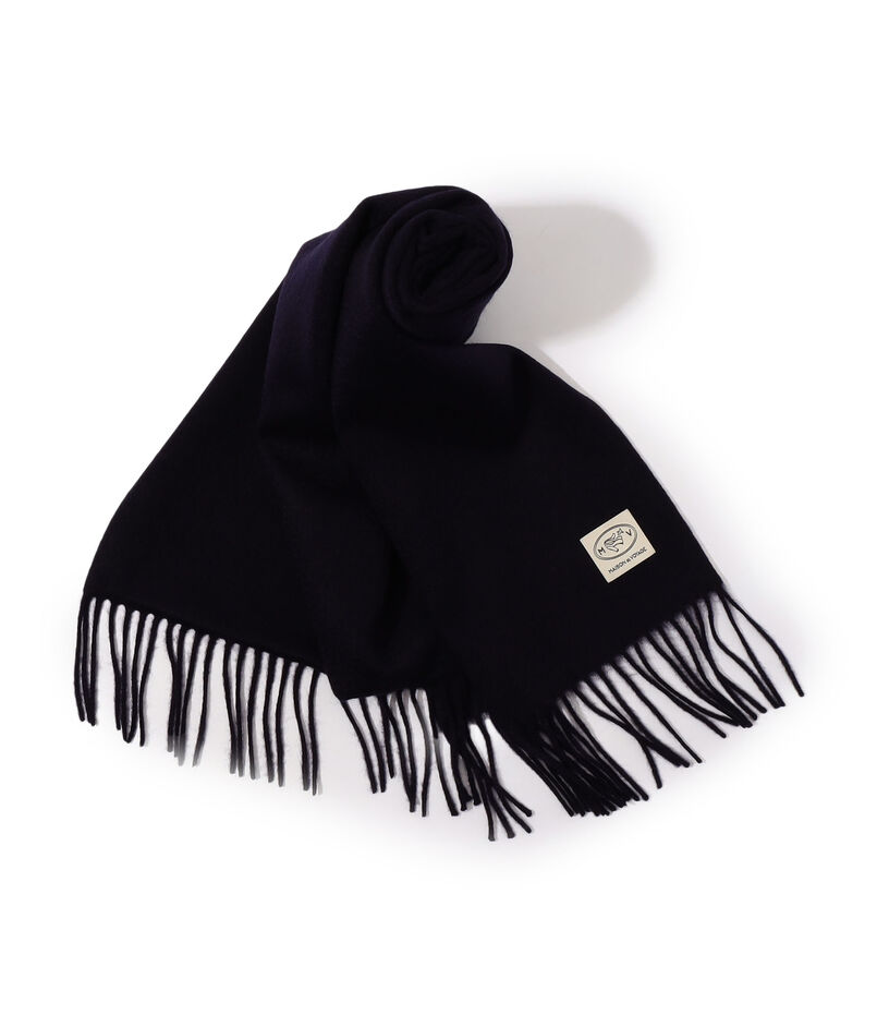 カシミヤシルク ドット リバーシブルストール