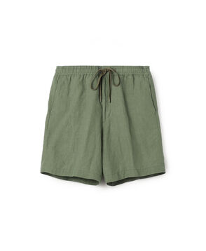 80リネン イージーショーツ