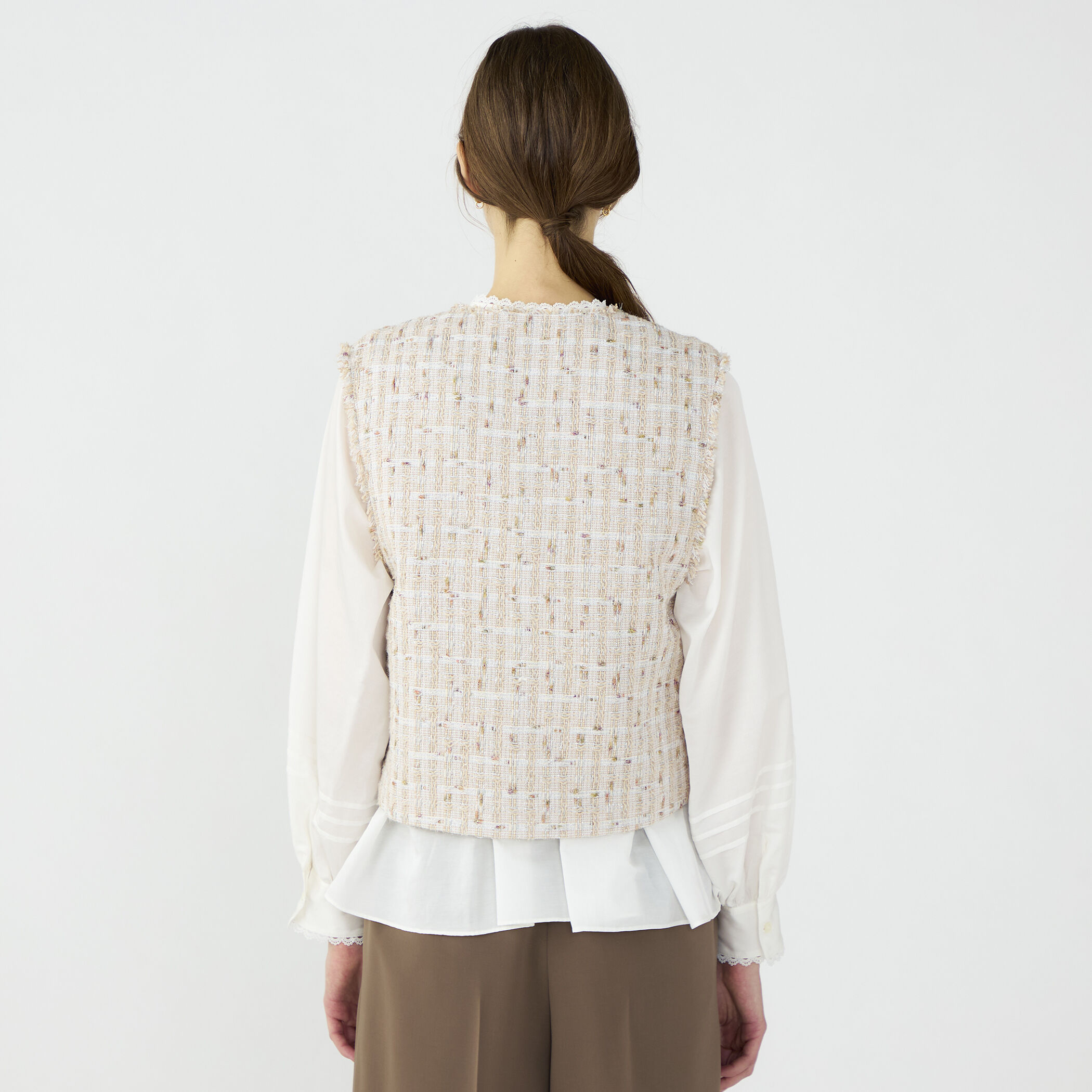 Mille-feuille ショートジレ｜トゥモローランド 公式サイト