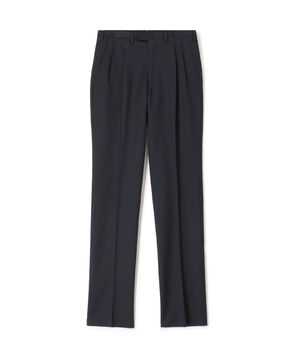 HORIZON TWILL 2プリーツスリムスラックス E.Zegna