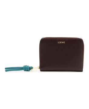 LOEWE ノットコンパクトジップウォレット