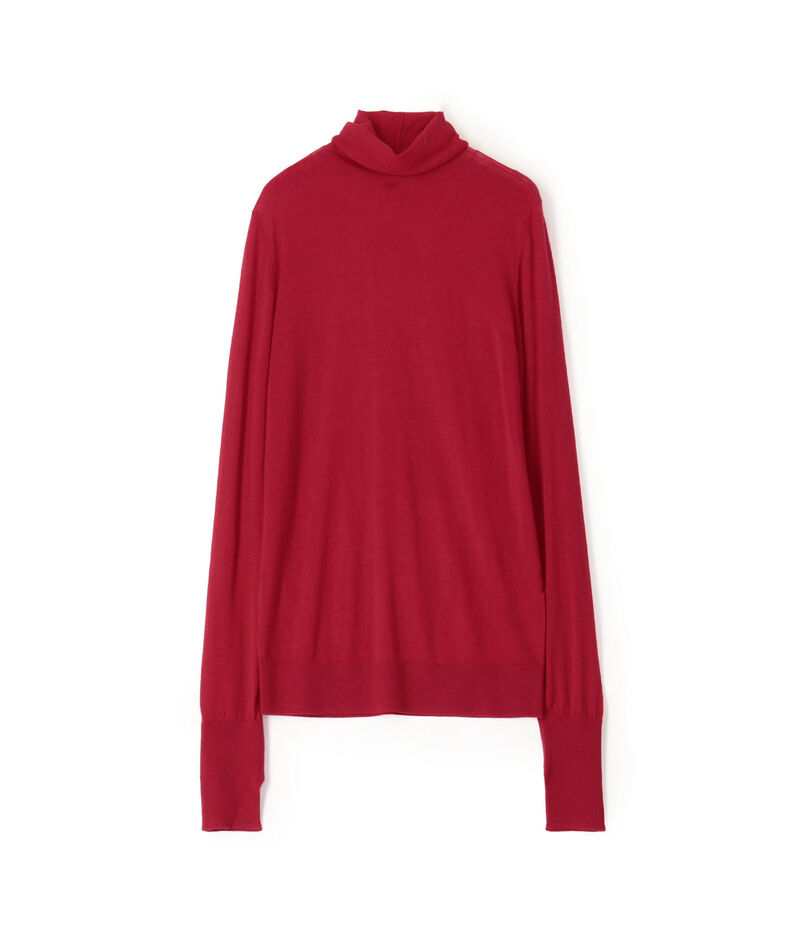 カシミヤ タートルネックプルオーバー