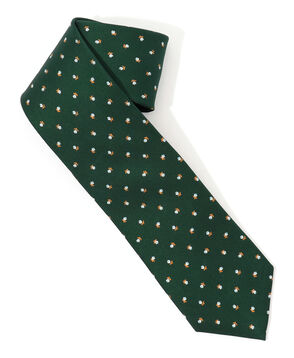 STEFANO BIGI シルクプリント 小紋柄ネクタイ