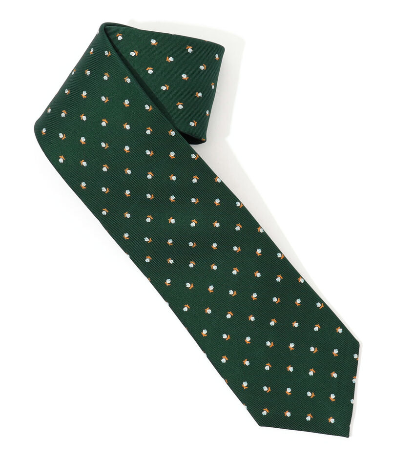 STEFANO BIGI シルクプリント 小紋柄ネクタイ