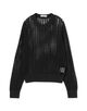 HYKE CROCHETED SWEATER