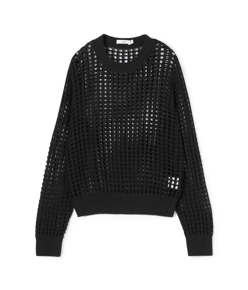 HYKE CROCHETED SWEATER