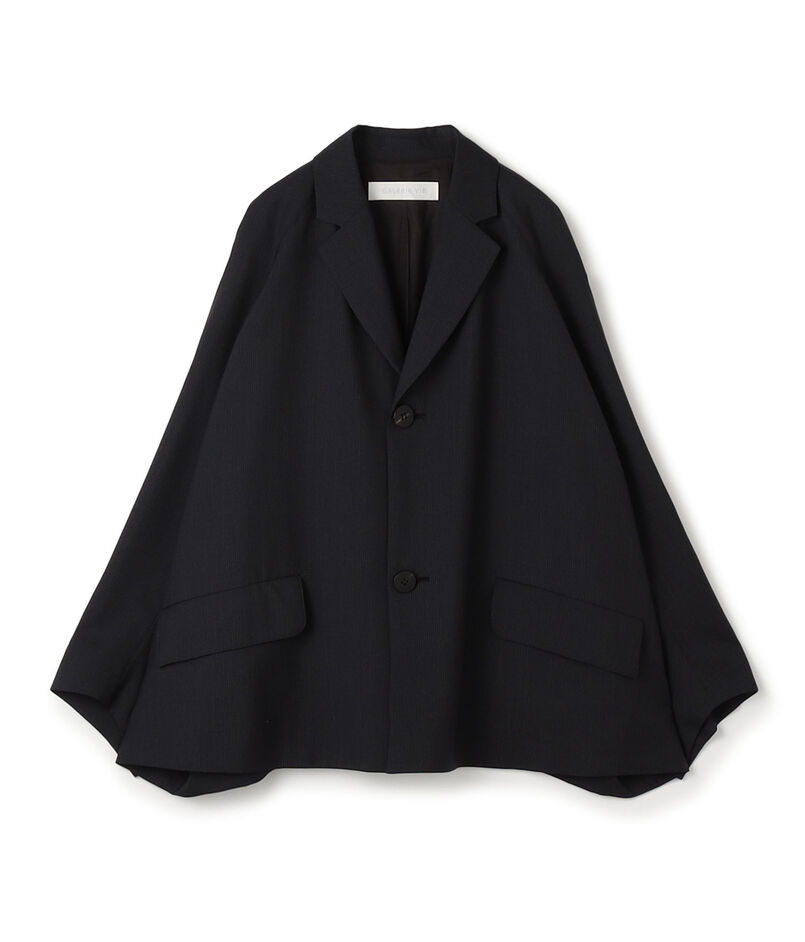 ウォッシャブルトロピカル チェスターカラージャケット