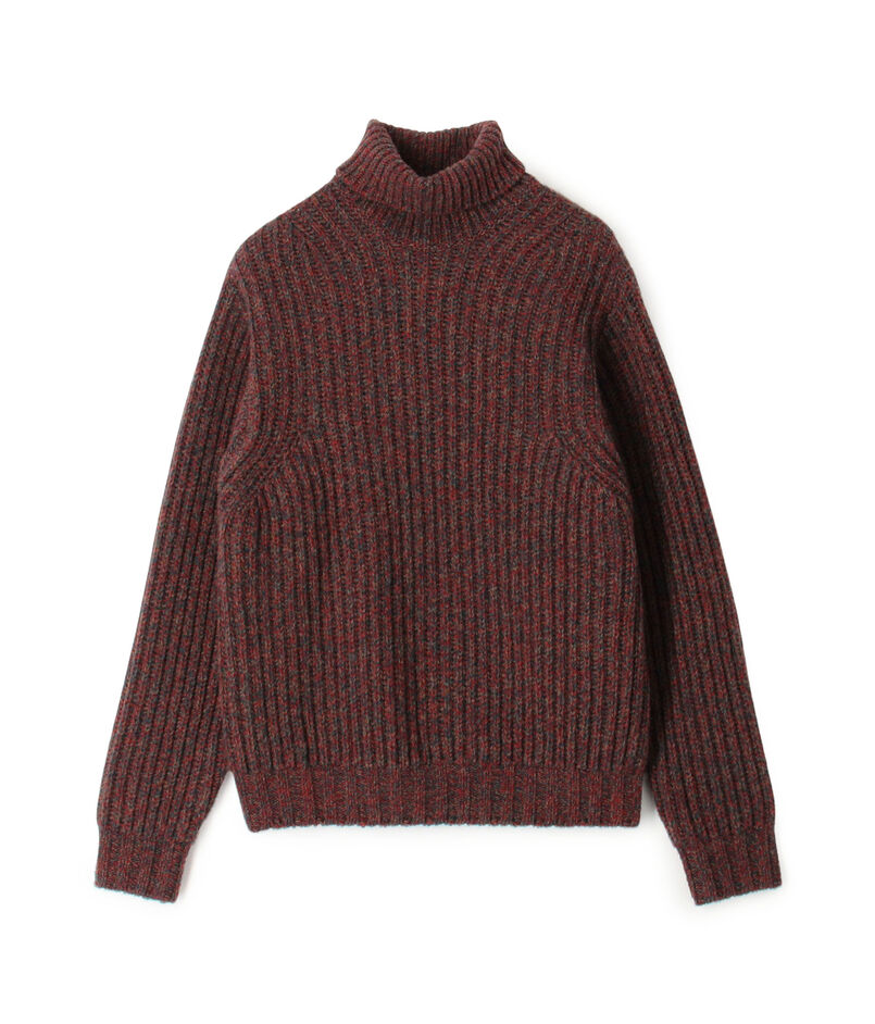 TOMORROWLAND Tricot ウールカシミヤ メランジニット タートルネックプルオーバー