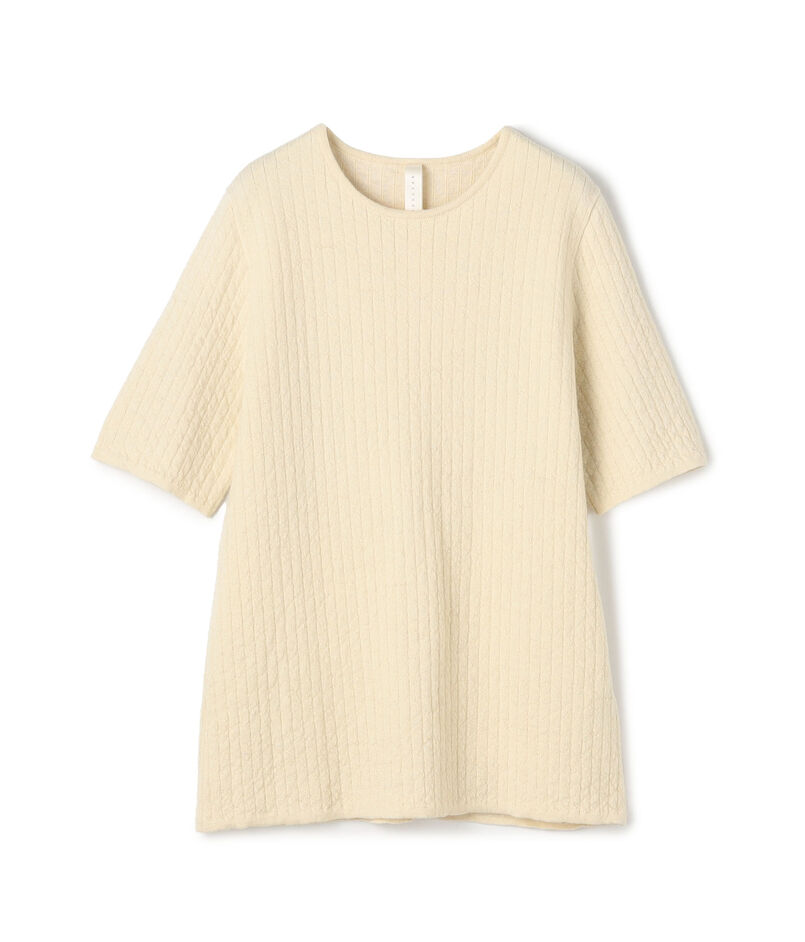 Lauren Manoogian ラインキルトＴシャツ