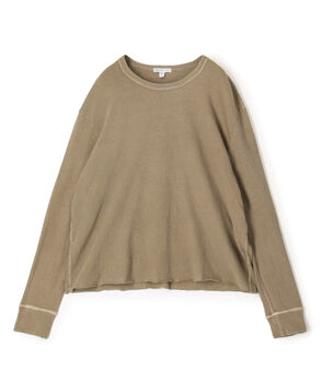 スラブジャージー ロングスリーブカットソー WJD3957