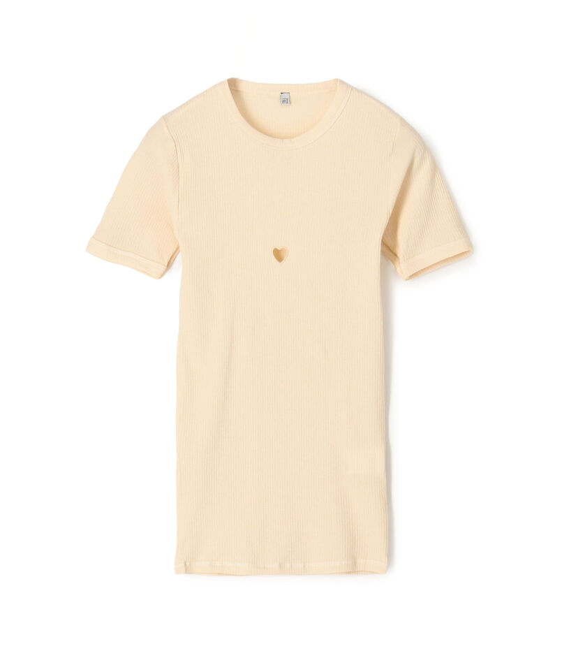 BASERANGE HEART SHORT SLEEVE