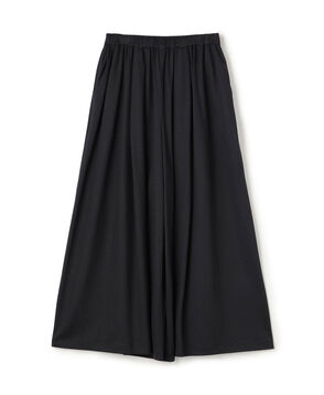 【WEB先行予約】シルキーコンパクトジャージー イージーワイドパンツ