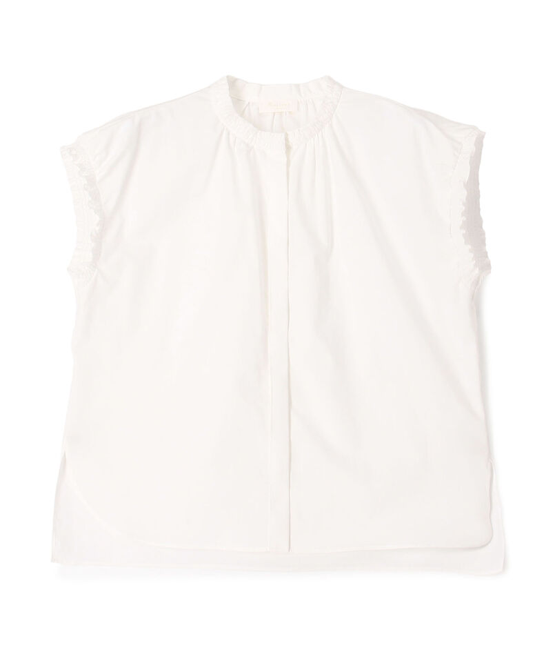 プロセスドコットン シャーリングブラウス