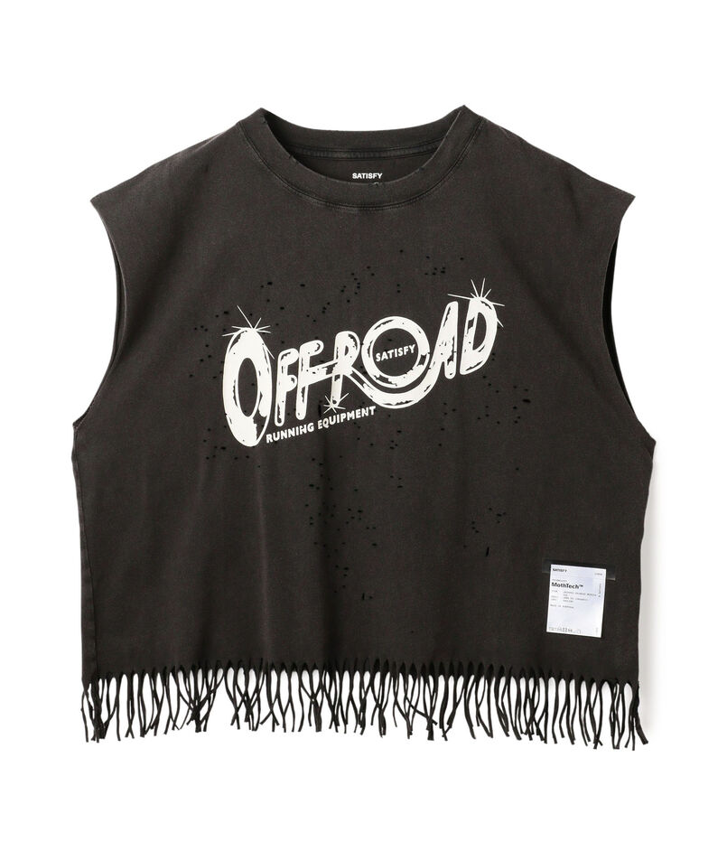 SATISFY MothTech Fringed T-Shirt