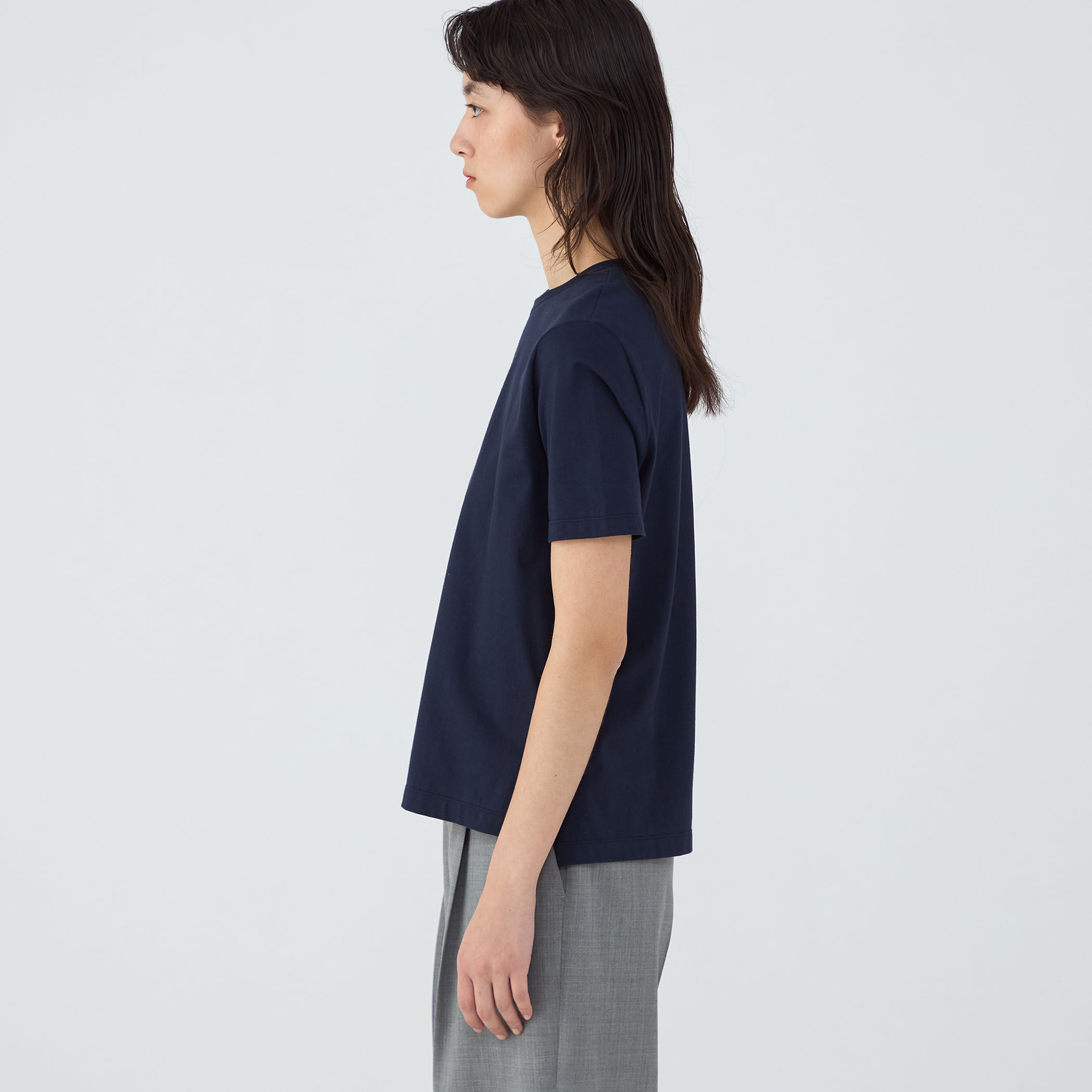 TOMORROWLAND / トゥモローランド スーピマコットンジャージー クルーネックプルオーバー TOMORROWLAND collection tシャツ スーピマコットンジャージー