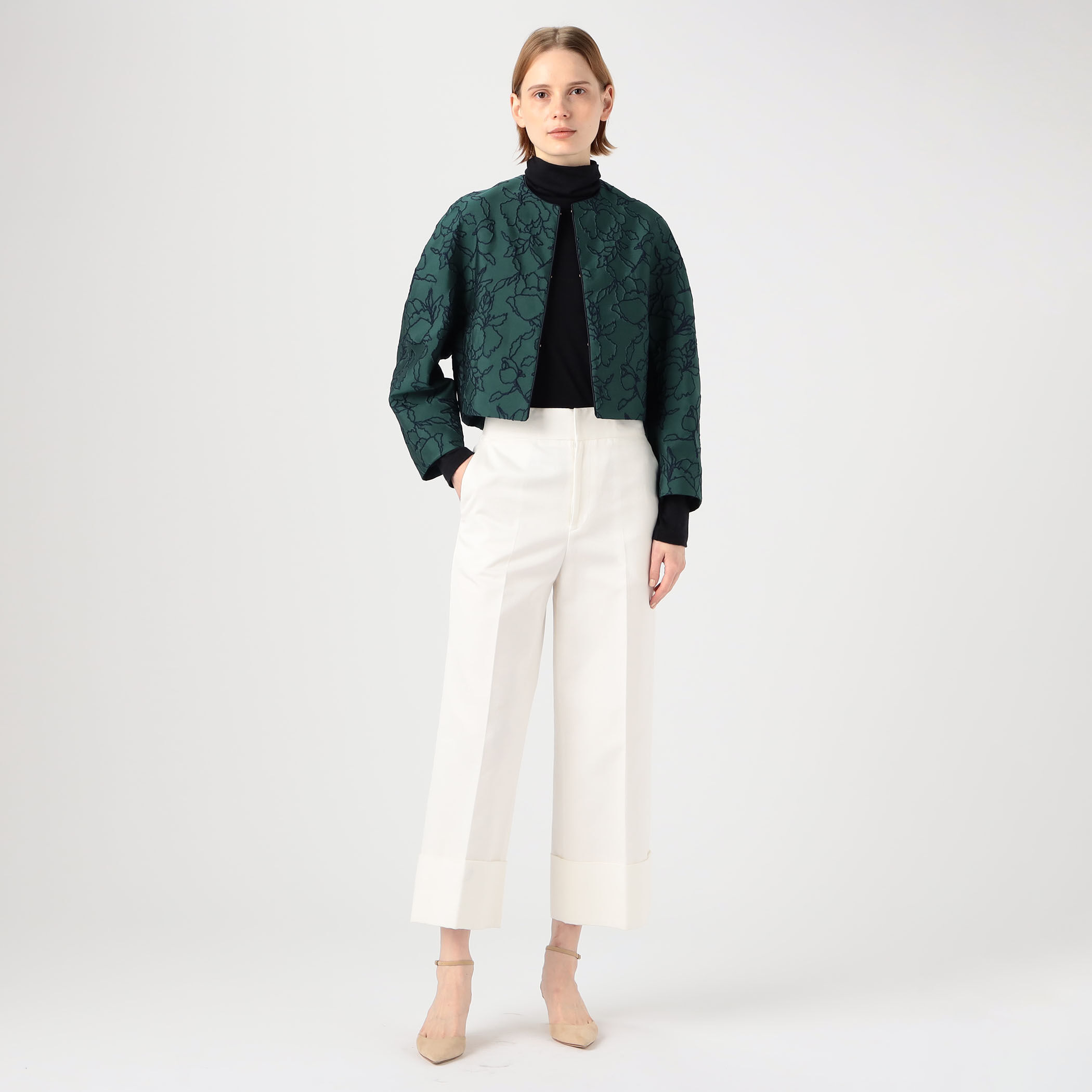 セール】cocoon tailored jacket/コクーンテーラードジャケット